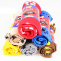 factory production  printed plush throw pet blanket